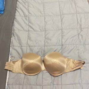 Nude strapless bra